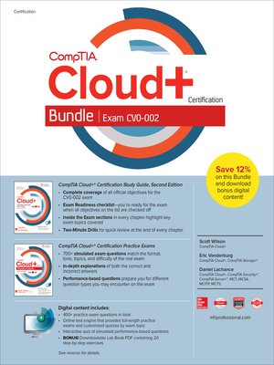 cover image of CompTIA Cloud+ Certification Bundle (Exam CV0-002)